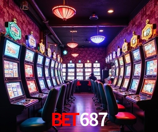 Interface moderna da plataforma bet687